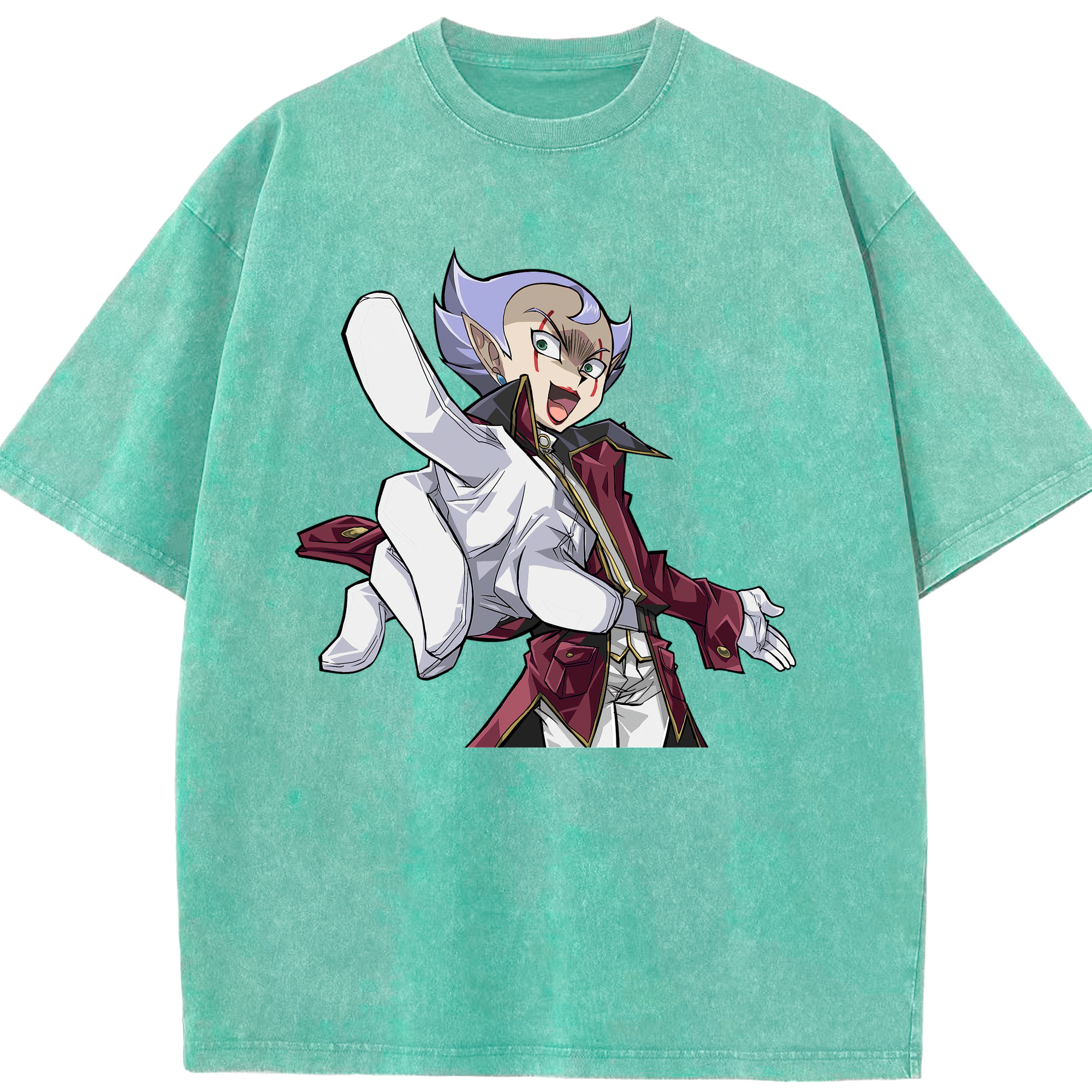 （画像用） 遊☆戯☆王 Yu-Gi-Oh! 綿100% ヴィンテージ風 半袖Tシャツ（フロントプリント）